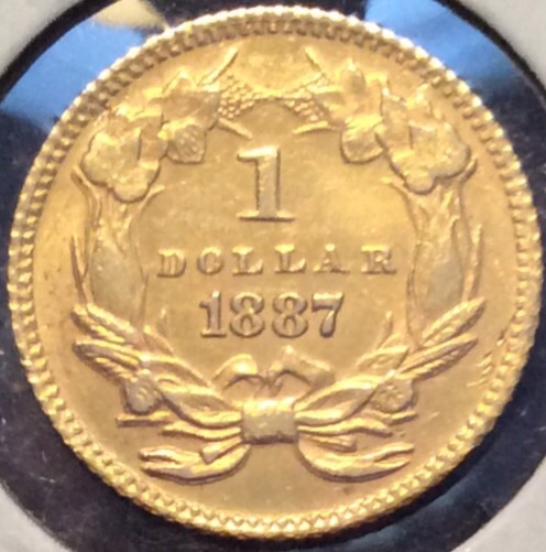 1887-$1-Gold