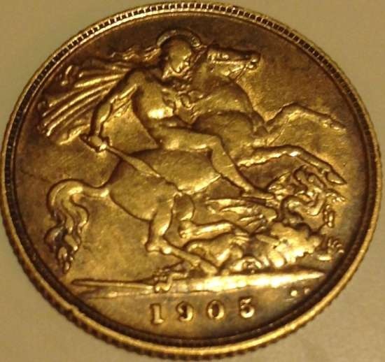 Grade-Of-A-1889-Crown-And-1905-Half-Sovereign