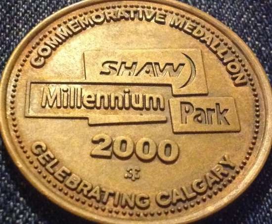 Calgary-Millennium-Park-Token
