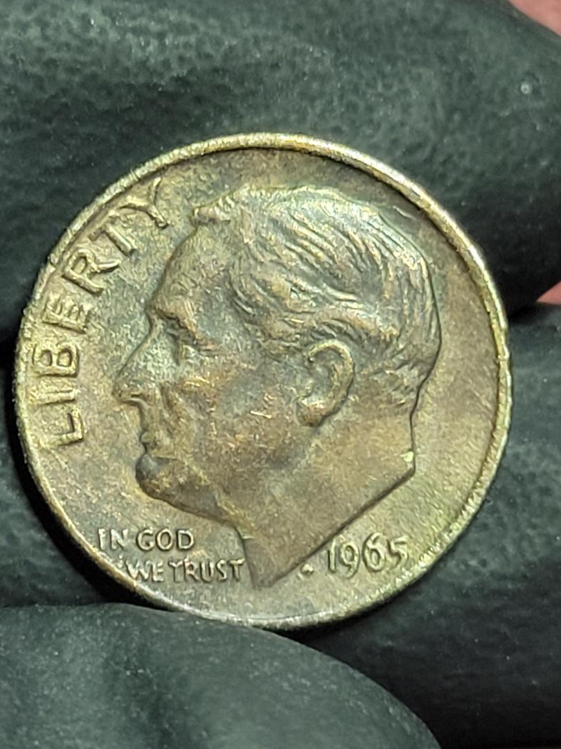 1965-Dime-With-Missing-Cladding