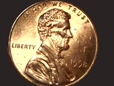 1998-Lincoln-Memorial-Cent-Spike-Head