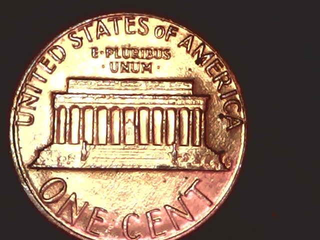 1985-Lincoln-Memorial-Cent-Die-Clash-&-Spike-Head