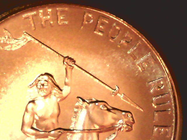 1974-South-Dakota-Souvenir-Dollar-Id:-Lombardo-Mint-Souvenir-Medal