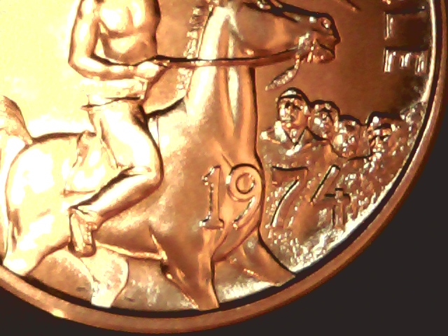 1974-South-Dakota-Souvenir-Dollar-Id:-Lombardo-Mint-Souvenir-Medal