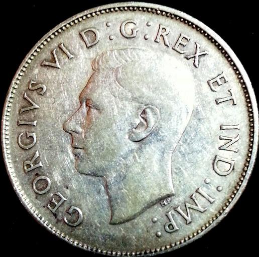 1946-50-Cents---Die-Chip-In-6....and-Doubling-Of-6