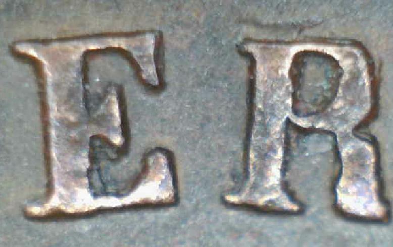 Sweden-1871-2-Ore---Repunched-Letters,-Die-Cracks,-Doubling