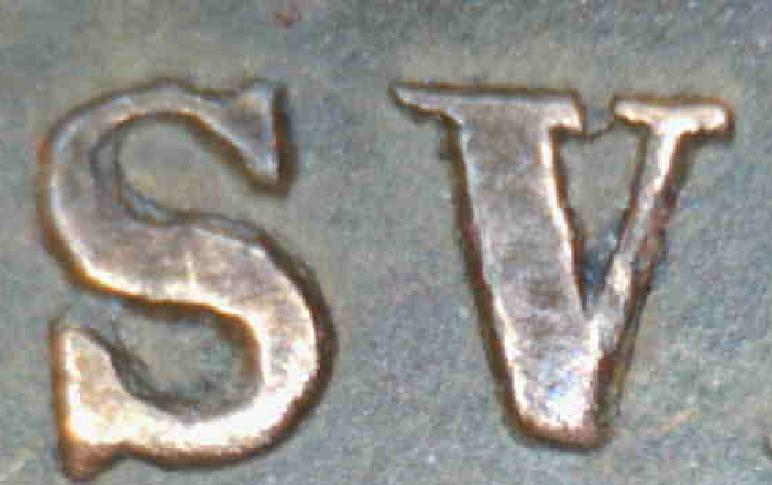 Sweden-1871-2-Ore---Repunched-Letters,-Die-Cracks,-Doubling