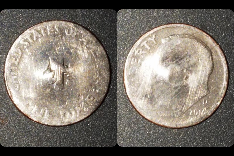 Found-Crazy-2016-D-Roosevelt-Dime...what-Happened?