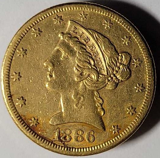 1886-S-$5-Opinions/Grade-Requested