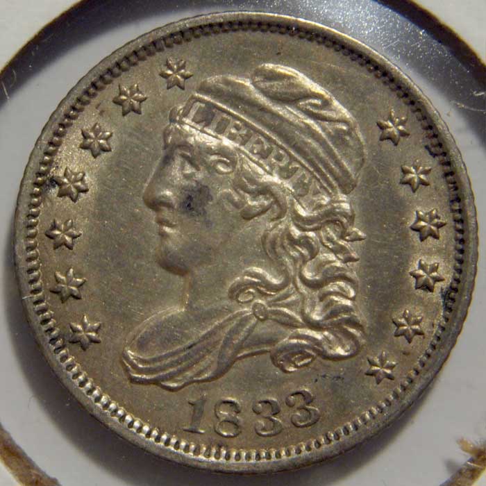 1833--Half-Dime