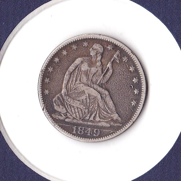 1849-O-Seated-Half,-Please-Grade