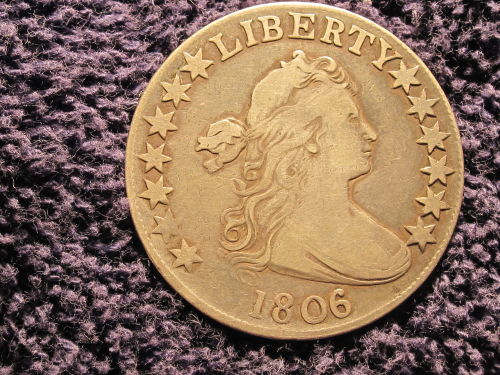 Draped-Bust---Heraldic-Eagle-Reverse