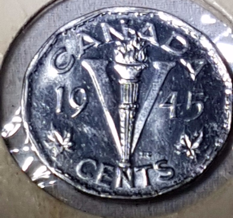 1944-And-1945-Canadian-Nickle...-Holder-Says-Bu-Unc?