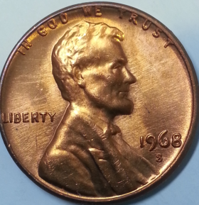 1968-S-Lincoln-Memorial-Cent-Toned.