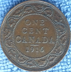 Looking-For-Grade-On-1916-Large-Cent.