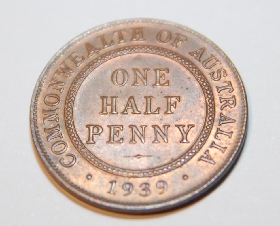 1939-Half-Penny---Type-1