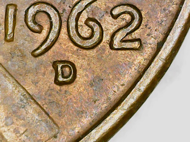 1962--D-Penny-Damage-To-Obverse?