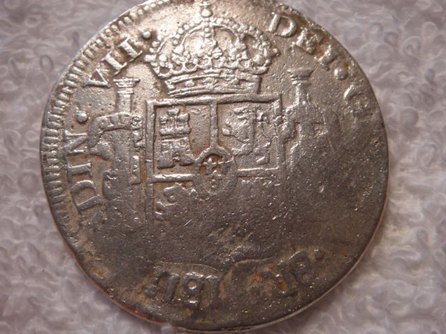 Mexican-War-Of-Independence:-Lva-Or-Avt-Counterstamp