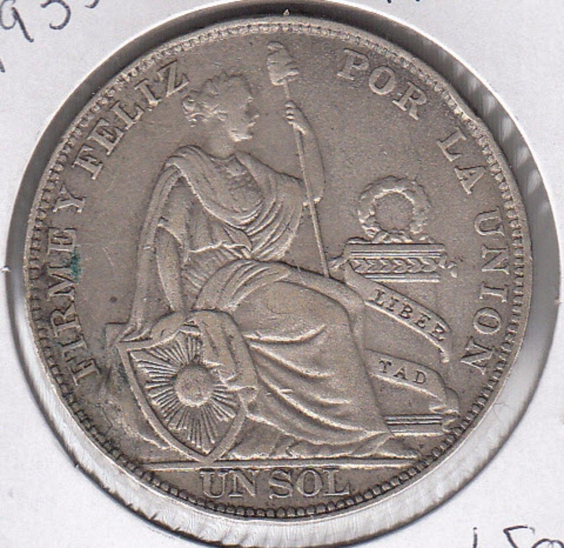 Question-About-A-Peruvian-1933-Silver-Crown-Un-Sol