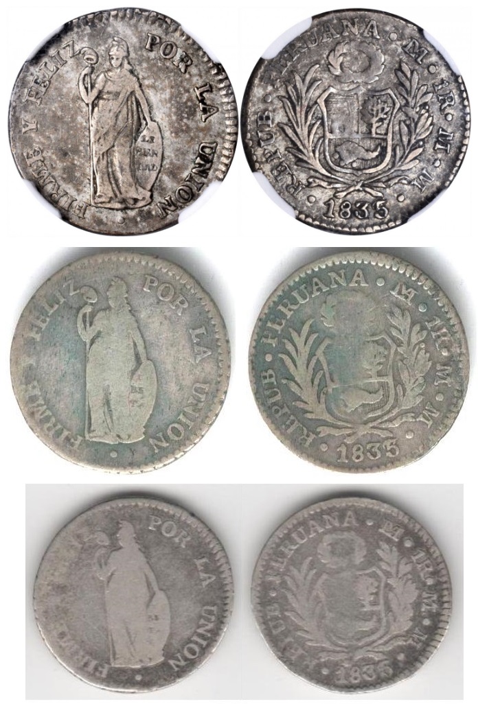 Peru-1835/3-1-Real