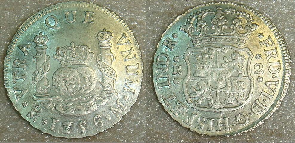 1750-Mexico-2-Reales-Ferdinand-Vi.-Is-It-Real?