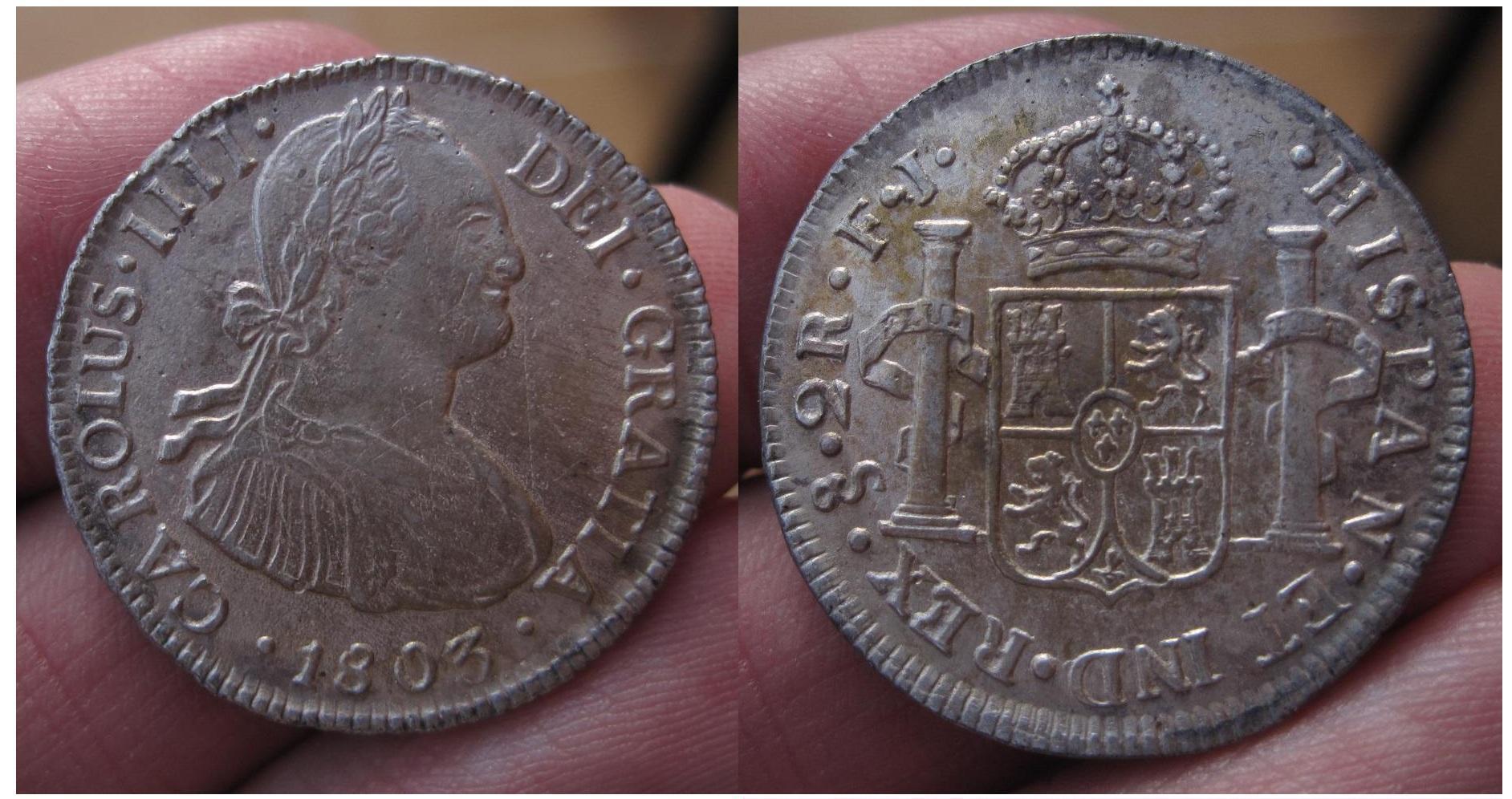 Chile-1806-2-Reales-Or-Not