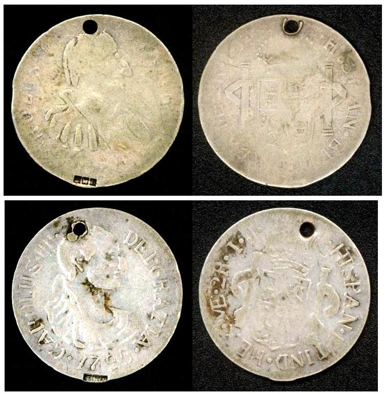 1792-New-Kleeberg-Variety-92c-L55-Or-A-1792-Peruvian-2-Reale-Sized-Button?