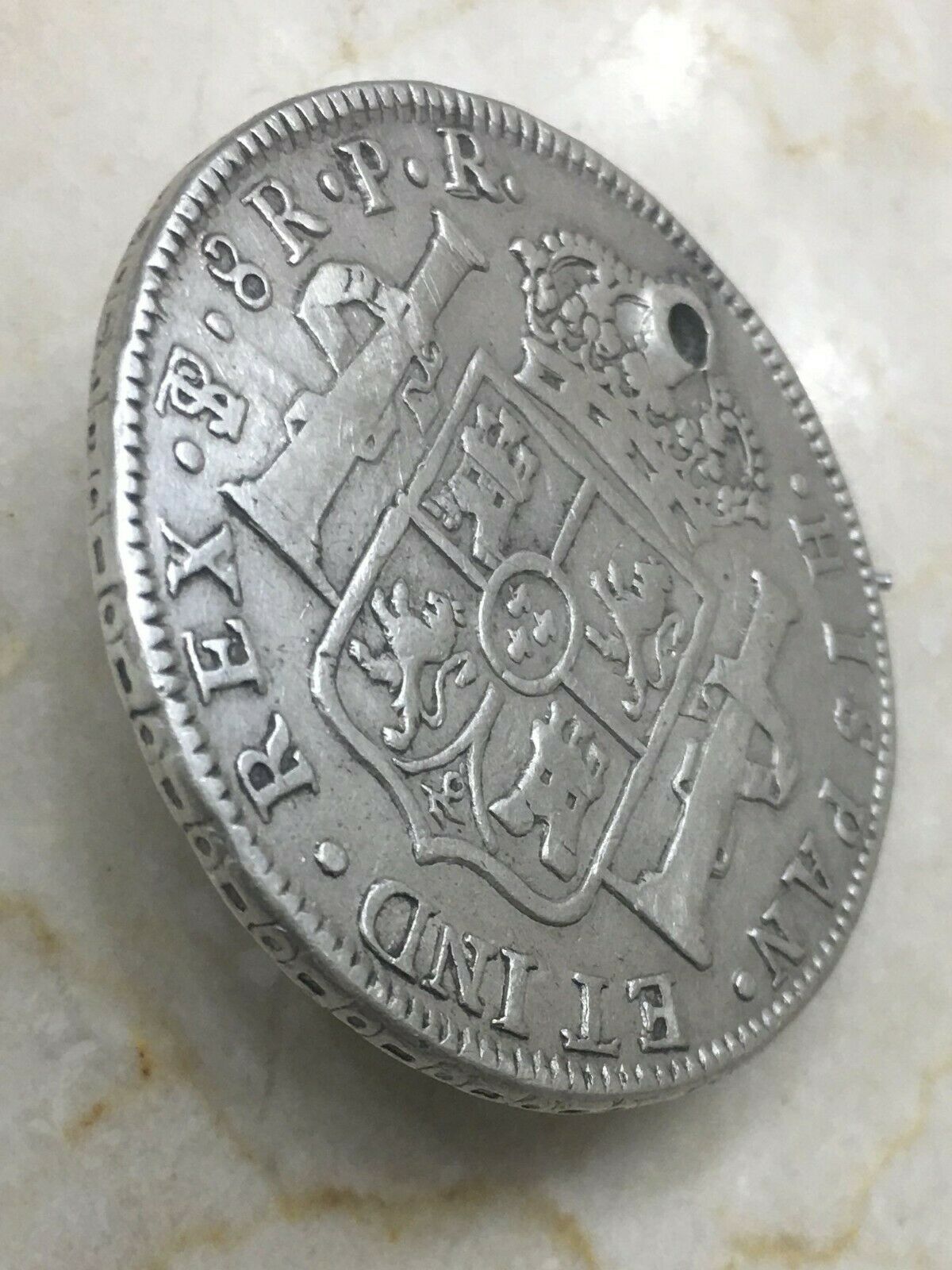 Potosi-Broken-Castle-Appears-On-NGC-MS-63-1777-PR-8-Reales
