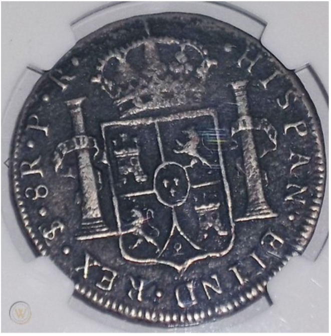 Potosi-Broken-Castle-Appears-On-NGC-MS-63-1777-PR-8-Reales