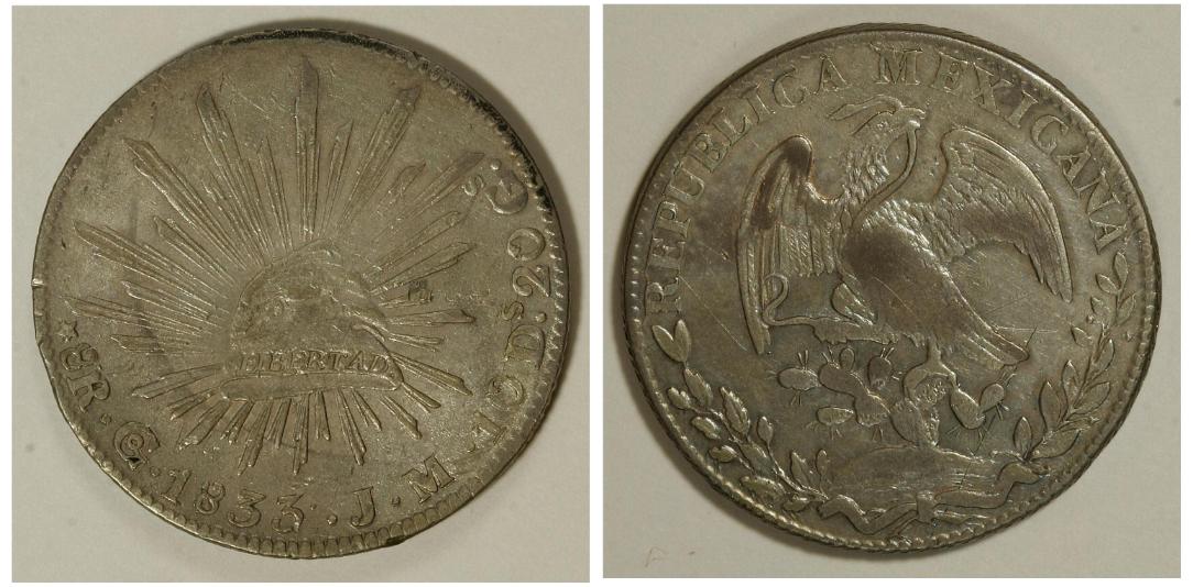 Mexico-Guanajuato-1833-Gojm-8-Reales---All-CC?