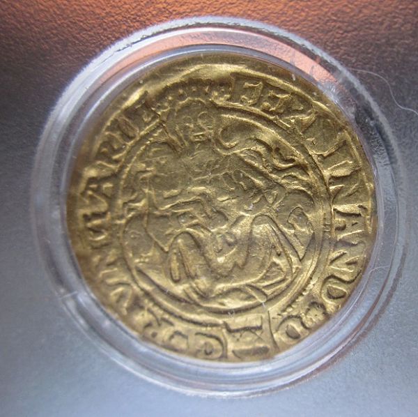 1552-Gold-Hungarian-Coin-|-Dukat
