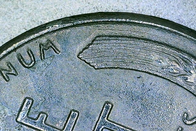 New-Photos-1943-S-DDO-?-Error-In-Date-Liberty--Unum---Right-Hand-Wheat----Slag-Or-Zinc-Patches