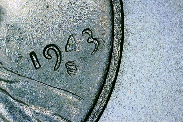 New-Photos-1943-S-DDO-?-Error-In-Date-Liberty--Unum---Right-Hand-Wheat----Slag-Or-Zinc-Patches