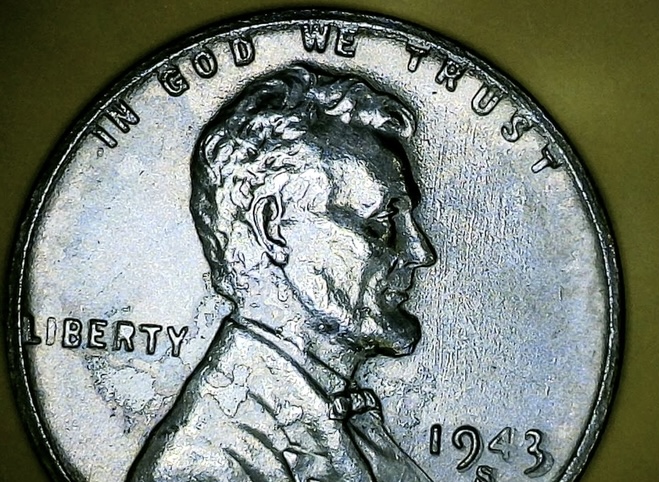 New-Photos-1943-S-DDO-?-Error-In-Date-Liberty--Unum---Right-Hand-Wheat----Slag-Or-Zinc-Patches