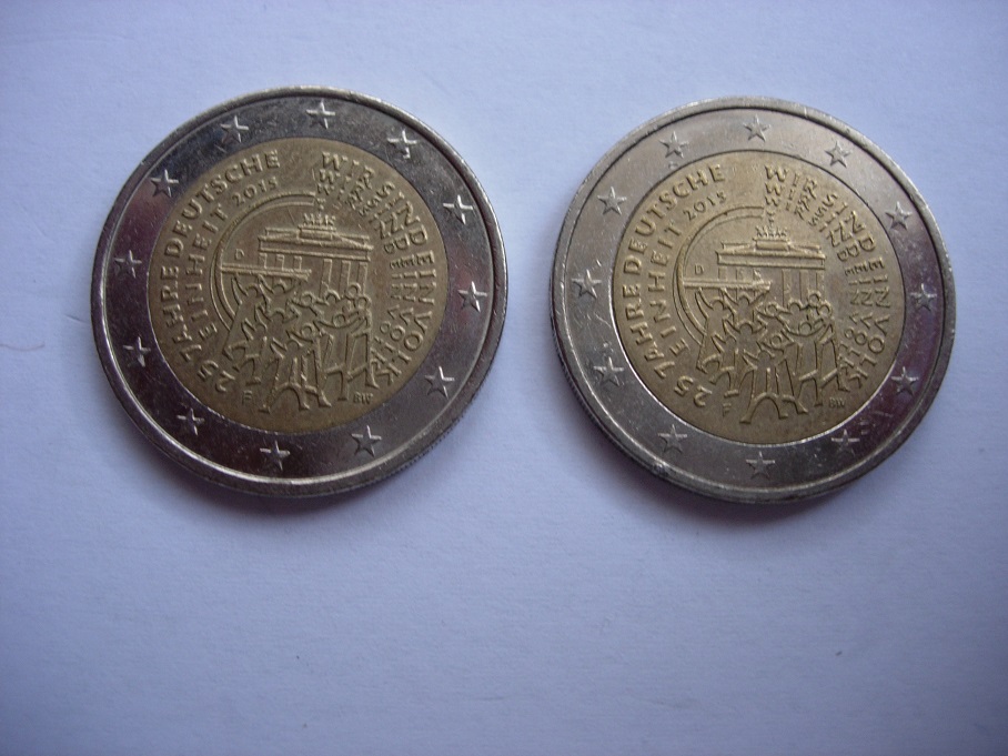 2015-A-2-Euro-Celebrating-German-Unity-Day