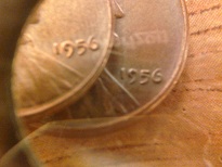 2-1956-P-Wheat-Pennies-Same-Error.