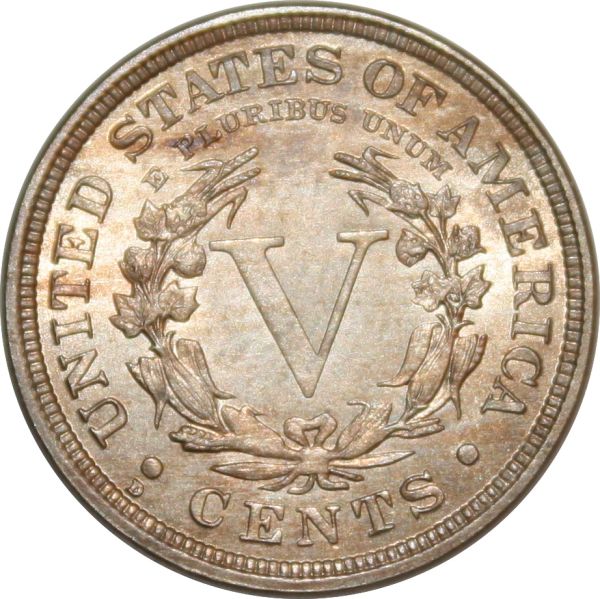 1912-D-Liberty-Nickel-And-A-Few-Indian-Head-Cents