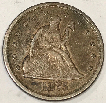 1875-S-20-Cent-Piece---Grade-And-Value?