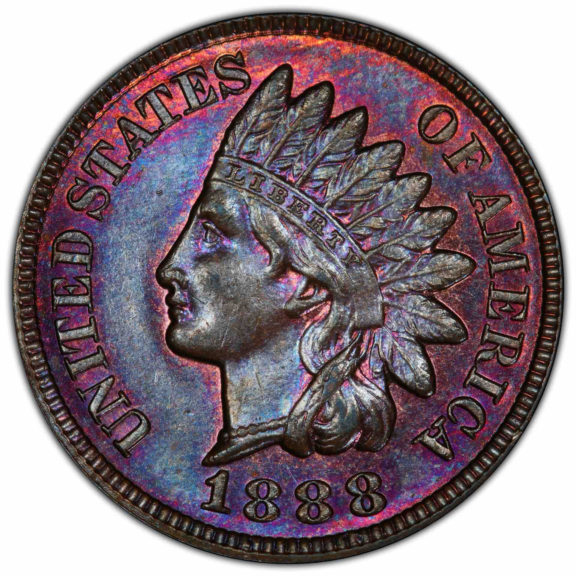 1888-Indian-Cent---Possible-New-Variety?--MPD-And-MPD-Obverse
