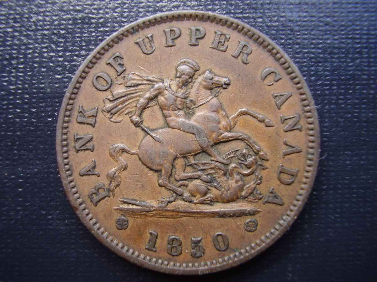 1850-One-Penny-Token-Upper-Canada