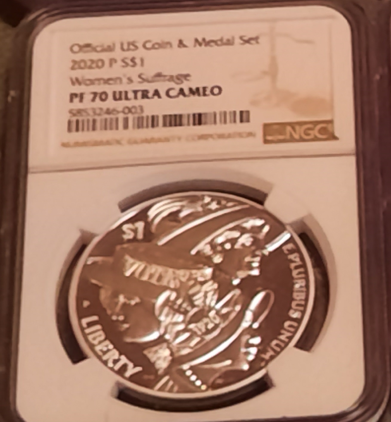 US-Mint-Women's-Suffrage-Coin-Wins-Most-Historically-Significant-At-2022-Coin-Of-The-Year-Awards