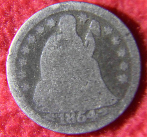 1854-And-1891-Seated-Dimes