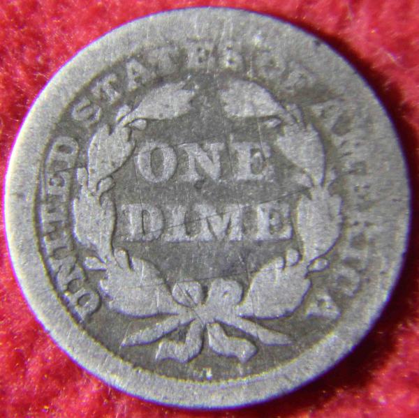 1854-And-1891-Seated-Dimes