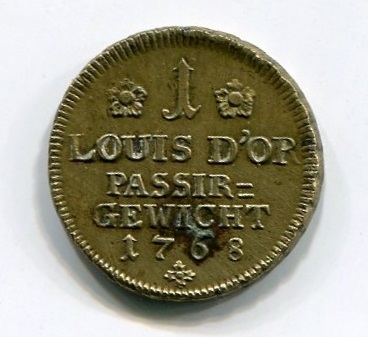 Prussian-Louis-D'or-Coin-Weight