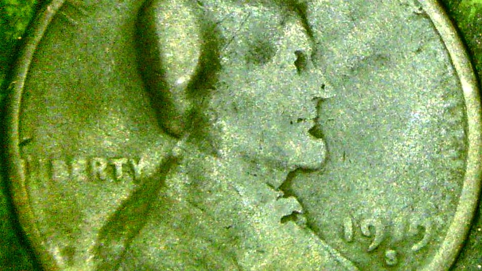 1919-Lincoln-Cent-Brockage?