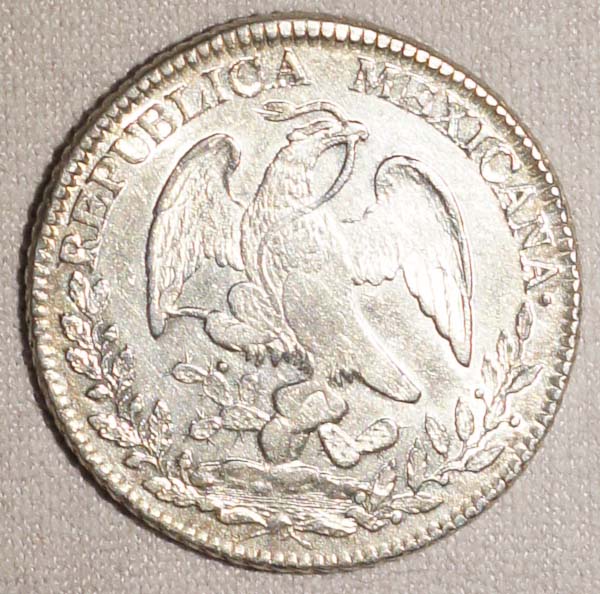 1833/2-Mexico-Potosi-8-Reales:-Interesting-Die-Clash