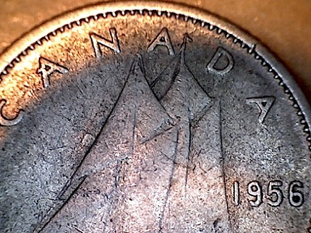 Canadian-Dime-1956--A--Has-Wing.
