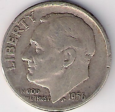 1956-D-Dime