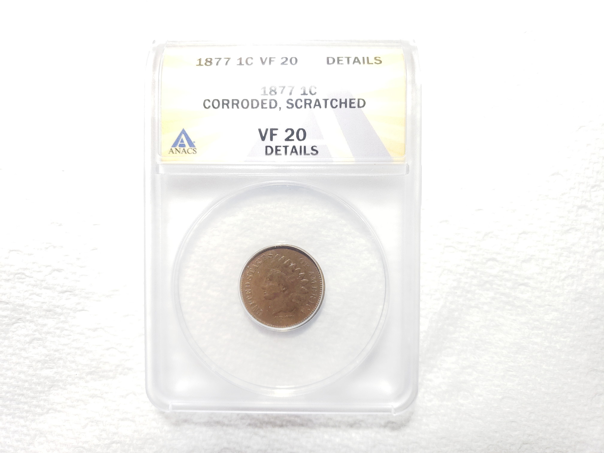 Success!-ANACS-Regrades-My-1877-Indian-Head-Cent