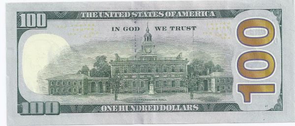 2009-$100-Looks-Like-Franklin-Is-Crying-Or-Bleeding